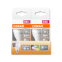 OSRAM Ampoule LED | Culot: E14 | Blanc chaud | 2700 K | 4.9 W | équivalent à 40 W | LED Retrofit RGBW avec télécommande