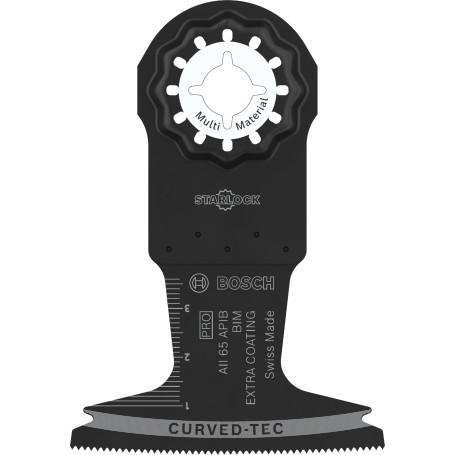Bosch 1x Lame pour outil multifonctions PRO Multi Material AII 65 APIB (pour Bois clouté