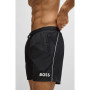 BOSS Hommes Starfish Short de Bain en Tissu à séchage Rapide avec détails Contrastants