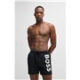 Boss Hommes Octopus Short de Bain à Logo Contrastant en Tissu à séchage Rapide