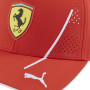 PUMA Casquette pour Enfants Charles Leclerc Scuderia Ferrari 2024 - Rouge Brûlé - Taille Unique