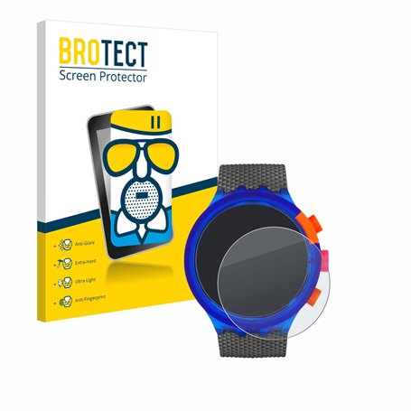 brotect Anti-Reflet Protection d'Écran Verre Mat pour Swatch Neon Party - Film Protecteur Vitre 9H