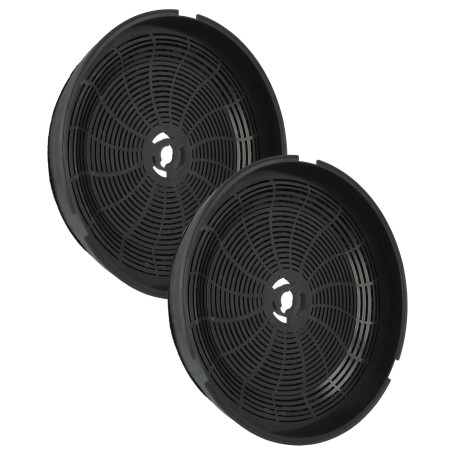 vhbw 2x Filtres à charbon actif compatible avec Smeg KTR110XE