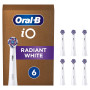 Oral-B iO Radiant White Brossettes Blanches De Rechange
