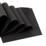 OfficeTree 60x Papier Noir Cartonné A4 300g - Papier Carton Noir pour Bricolage