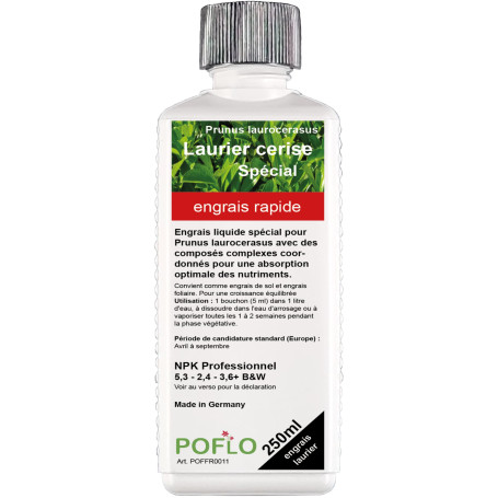Engrais pour laurier-cerise