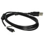 vhbw Câble de données USB (Standard USB Type A) 150cm compatible avec Sony Cybershot DSC-H300, DSC-H400, DSC-W800, DSC-W810, DSC