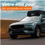 Upgrade4cars Coffre de Toit Voiture 566L sans Barre de Fixation Inclus Accessoires | Sac Porte-Bagage Universel Pliable & Étanch