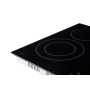 Arebos plaque de cuisson vitrocéramique | 6600 W | 4 foyers | 59 cm | autarcique | Table de cuisson électrique | avec Sensor Tou