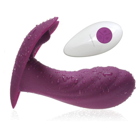 Vibrateur-Papillon de Lustfactor pour vous en silicone | Télécommande radio sans câble | Convient pour la stimulation vaginale e