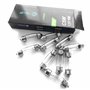LIGHTWORLD24 Lot de 10 ampoules navette 12V 5W C5W SV8,5 39-41mm pour éclairage de plaque minéralogique Intérieur coffre boîte à