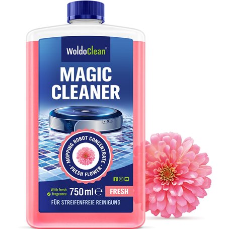 Robot de nettoyage pour carrelage avec parfum de fleur - convient pour les carreaux en céramique