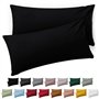 Blumtal Taie Oreiller 40x70 Lot de 2 - Housse de Coussin Microfibre - Taies d'oreillers avec Fermeture enveloppe