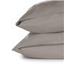 Blumtal Taie Oreiller 60x60 Lot de 2 - Housse de Coussin Microfibre - Taies d'oreillers avec Fermeture enveloppe, certifiée Oeko
