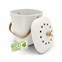 YourCasa poubelle compost cuisine - 4L composteur cuisine pour déchets organiques de cuisine - poubelles à compost avec filtre à