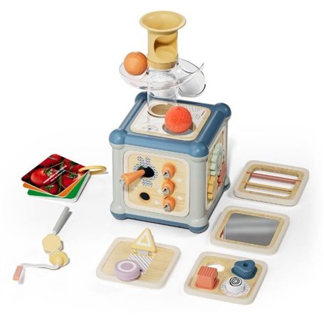 Cube multiactivités 10 en 1 en bois