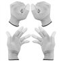 Minadax ESD Gants antistatiques Finger-TIP – 5 paires Taille XL/10 – Pour réparation, montage et nettoyage en électronique, méca