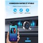 Mohard Récepteur Bluetooth Voiture, Adaptateur Bluetooth 5.3 Jack pour Haut-Parleur/Stéréo Domestique/Casque Filaire, 3.5mm AUX 