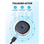 Mohard Récepteur Bluetooth Voiture, Adaptateur Bluetooth 5.3 Jack pour Haut-Parleur/Stéréo Domestique/Casque Filaire, 3.5mm AUX 