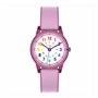 Cander Berlin MNA 0130 F Montre pour enfant avec bracelet velcro étanche 3 ATM Rose