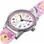 Cander Berlin MNA 0430 E Montre pour enfant avec fermeture Velcro magnétique étanche 3 ATM Montre d'apprentissage analogique Lic