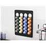 NewGround Designs Support mural pour 20 capsules Nespresso - Distributeur de capsules - Support mural sans perçage