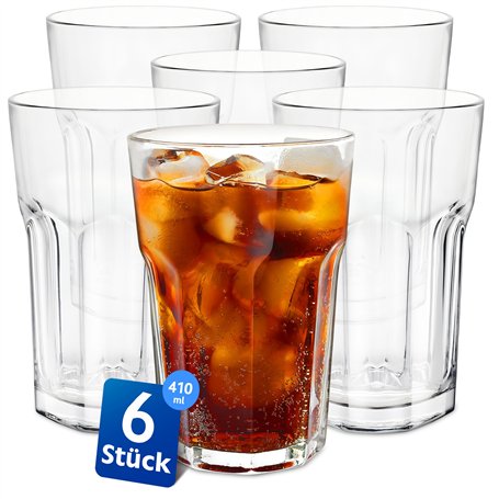 KONZEPT - Set de 6 verres à eau