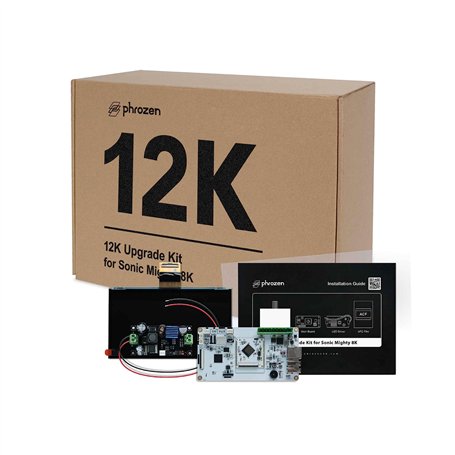 Phrozen 12K Upgrade Kit pour Sonic Mighty 8K | Kit de Mise à Niveau pour Imprimante 3D Résine : Écran Mono-LCD 12K