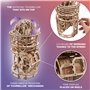 UGEARS Puzzles 3D en Bois pour Adultes - Horloge de Table astronomique avec Tourbillon - Horloge mécanique Fonctionnelle - Kit M