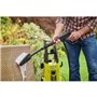 RYOBI - Nettoyeur haute pression 1600 W 130 bars - 420 L - flexible 5m, réservoir 0,9L + lances vario & turbo et brosse - RY130P