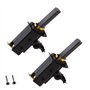 2pcs Balais de charbon Machine à Laver avec Supports 182364 Compatible pour Etna Gorenje Koerting Hanseatic Privileg