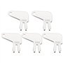 YINETTECH Lot de 5 Clés de Rechange pour Déconnexion de Batterie de Clé d'allumage 8H5306 8398 Compatible avec Caterpillar Charg