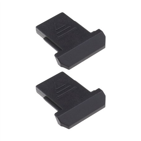 VGOL Lot de 2 capuchons de protection anti-poussière en plastique pour griffe d'appareil photo Canon 5D3 80D 77D 5D4 6D2 90D 760