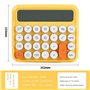 Iegefirm Calculatrice à Interrupteur MéCanique à 12 Chiffres Grand éCran LCD Calculatrice de Bureau Calculatrice FinancièRe à Gr