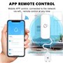 Comphic Tuya Capteur de Fuite D' DéTecteur WiFi Capteur de Fuite D' D'Inondation SystèMe D'Alarme de Protection de Smart Life AP