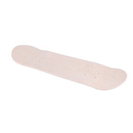 Gaqnzjx 8 8 couches d'érable vierge double concave skateboards naturel planche à roulettes table érable