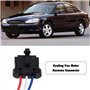 ECSiNG Connecteur de Faisceau de Moteur de Ventilateur de Refroidissement 3 Broches Compatible avec Ford Sable Et Taurus 2946409