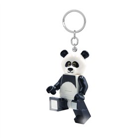 Lego Panda Guy - Porte-clés LED - Grande figurine de 7