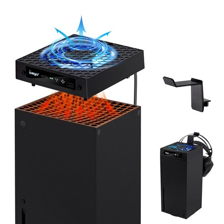 Mcbazel Xbox Série X Ventilateur de Refroidissement Automatique Accessoires
