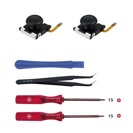 Wigearss Joysticks Analogiques 3D à Effet TMR Anti-dérive pour Switch