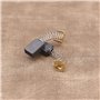 eMagTech 4 Paires Balais de Charbon de Moteur CB103 6x10x16mm Compatible avec HM0810 181030 Pièces de Rechange d'outils Électriq