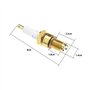 eMagTech 3pcs F7TC Bougie d’allumage Remplacement Nickelée Moteur à Essence Compatible avec Tondeuse à Gazon Tracteur Motoculteu