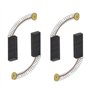 ECSiNG 2 paires Balais de Charbon de Moteur 6x11x30mm pour Meuleuse d'angle Perceuse à Percussion Rotative Scie Circulaire Outil