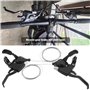 LT Easiyl 1 Paire de Leviers de Frein de Vélo 3x7 21 Vitesses avec Câbles de Changement de Vitesse Indicateur de Vitesse pour VT