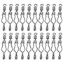 Briny River Lot de 50 Clips de Pêche Rapides de 3