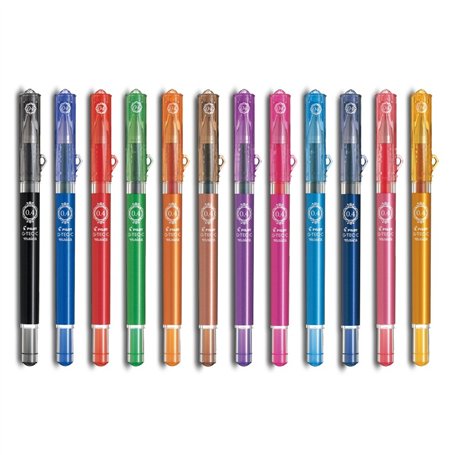 Pilot G-TEC-C Maica Lot de 12 couleurs