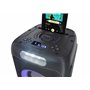Sharp PS-949 Xparty Street Enceinte Bluetooth Portable, IPX4 résistante aux éclaboussures avec Effets Lumineux, 132 W, Effets DJ