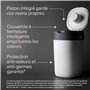 Tommee Tippee Poubelle à couches Twist & Click, Pack Exclusif avec x2 Recharges incluses, Protection anti-odeurs et anti-germes 
