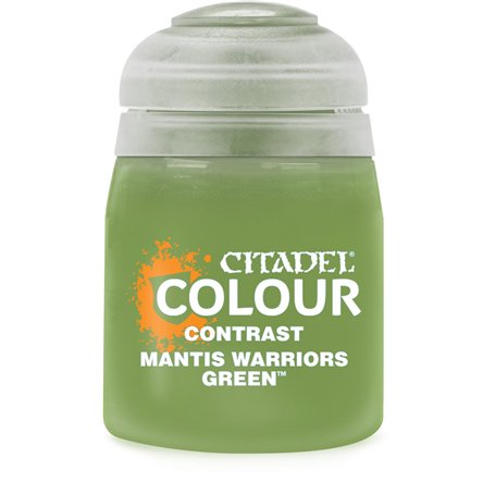 Games Workshop Citadel Pot de Peinture - Contrast Mantis Warriors Green (18ml)