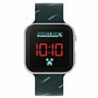Disney Minecraft Black Strap LED Watch MIN4097 AMZ